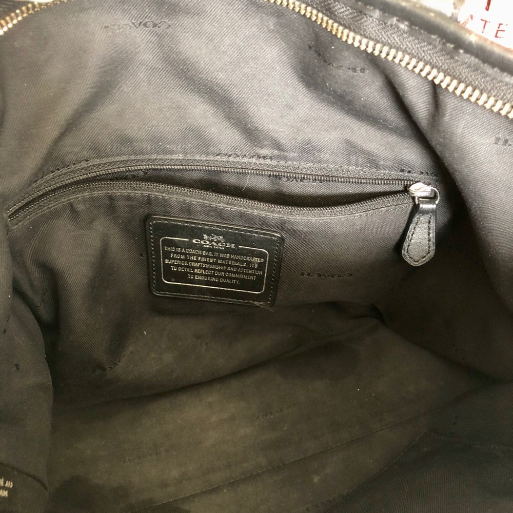 Black Coach Purse - Picture 4 of 5